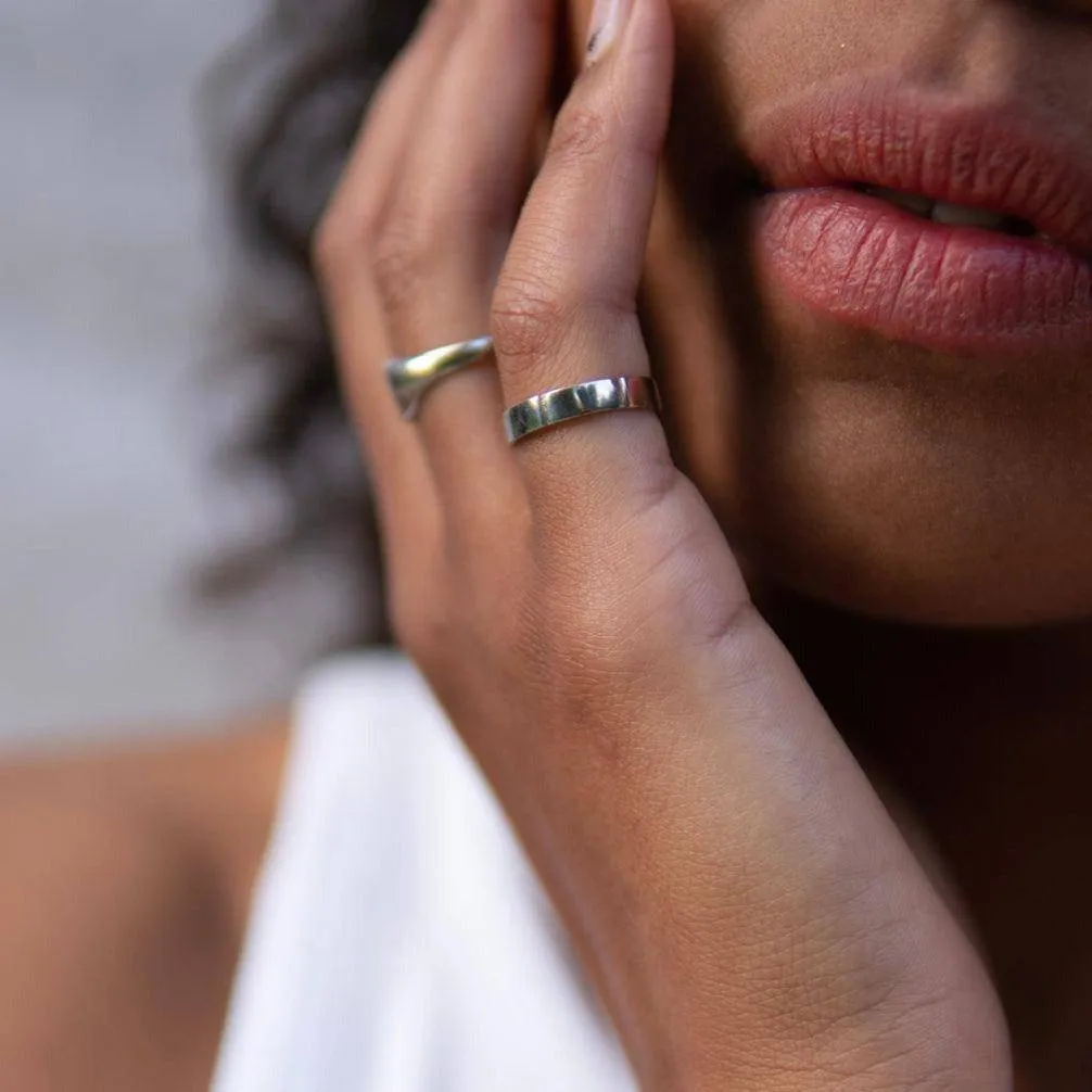 THE IMANI RING - sterling silver