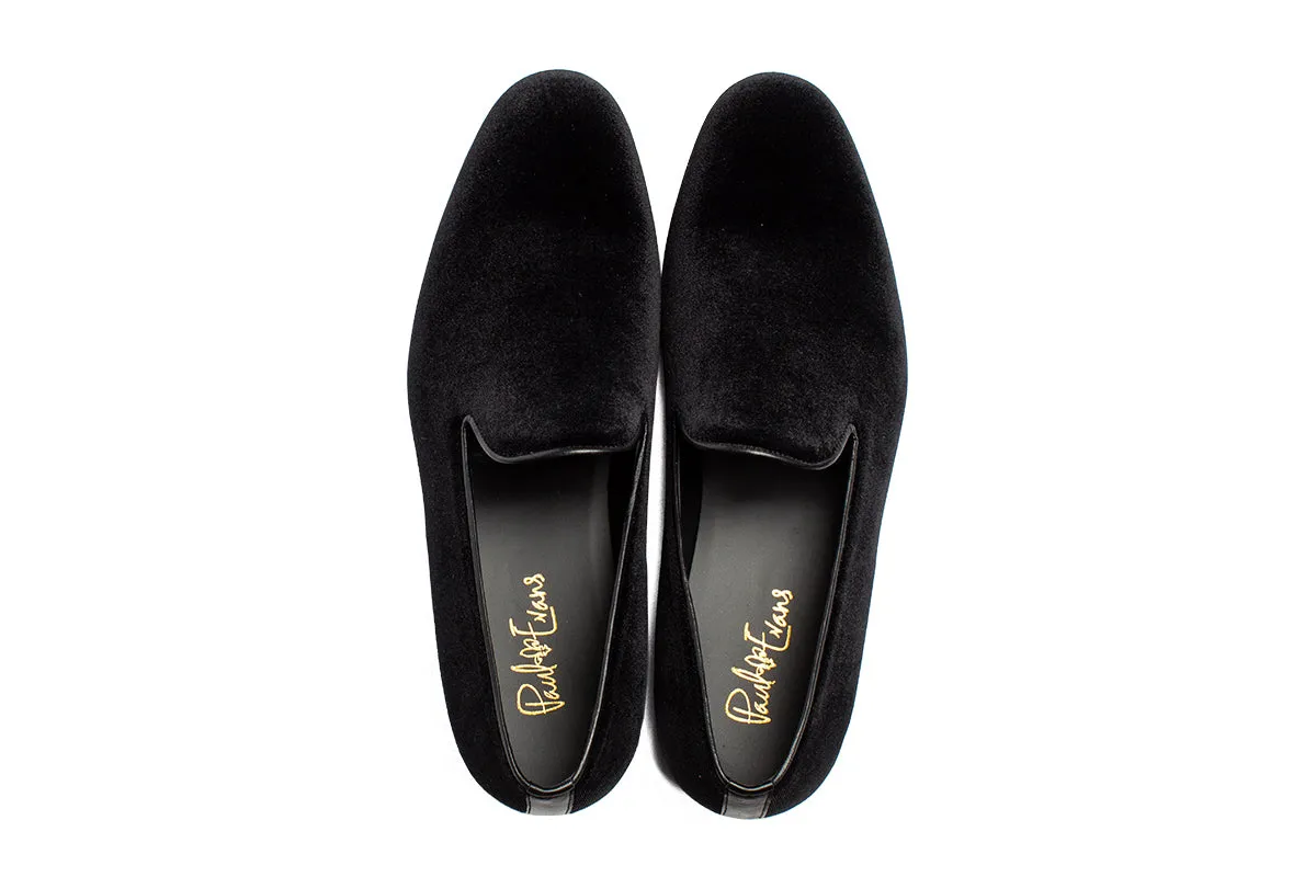 The Sinatra Evening Slipper - Nero