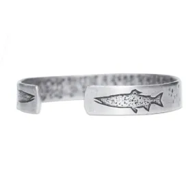 Trout on Tips Cuff Bracelet