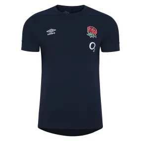 Umbro Men's England Rugby Presentation T-Shirt 23/24 - Navy