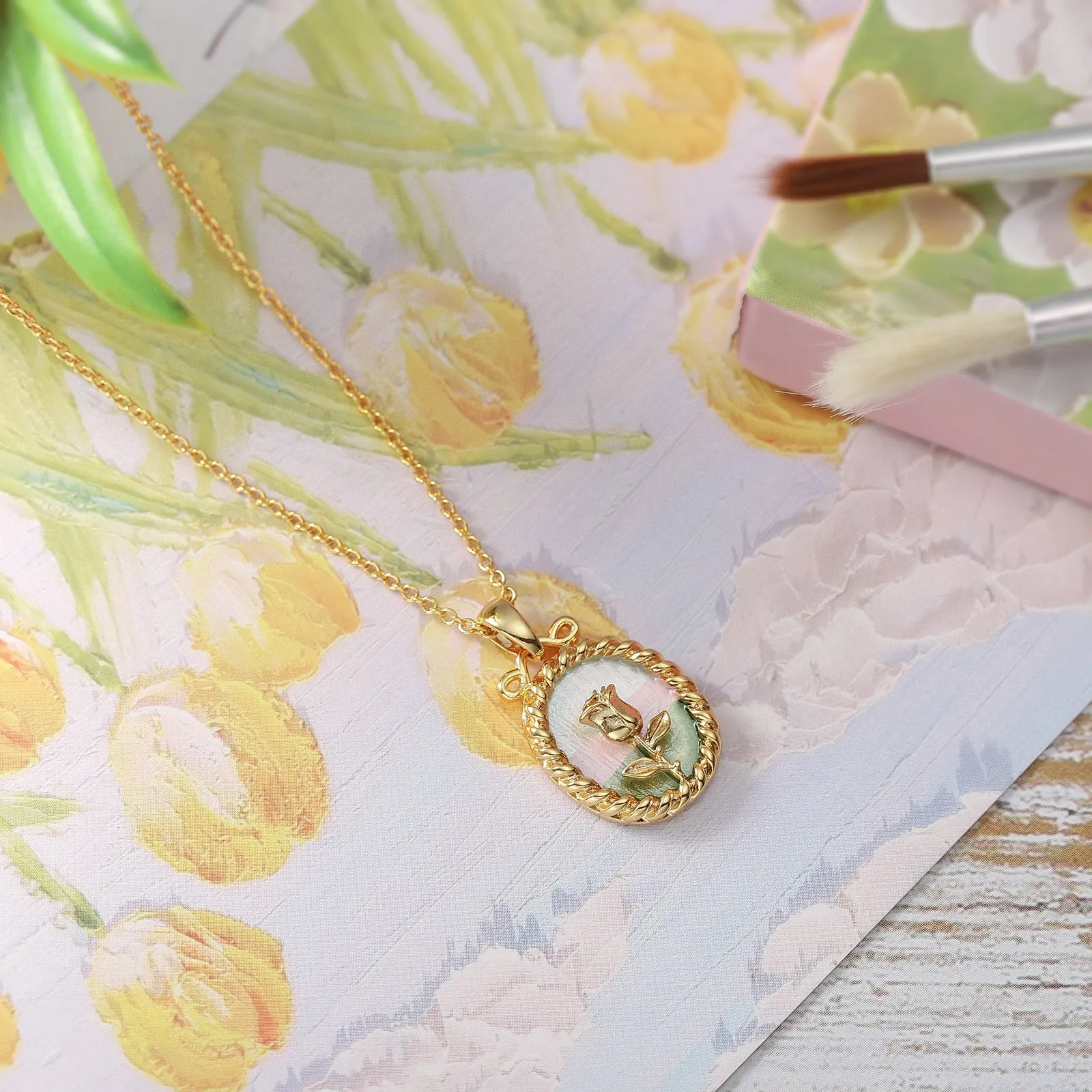 Wild Rose Necklace