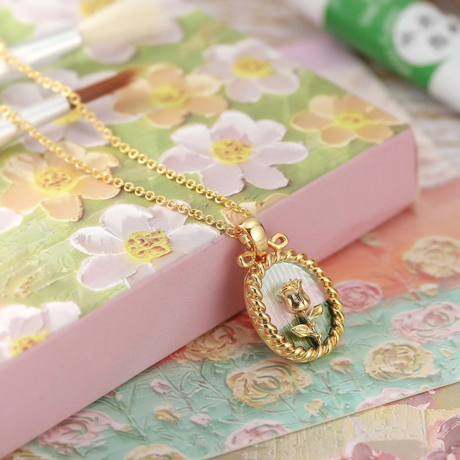 Wild Rose Necklace